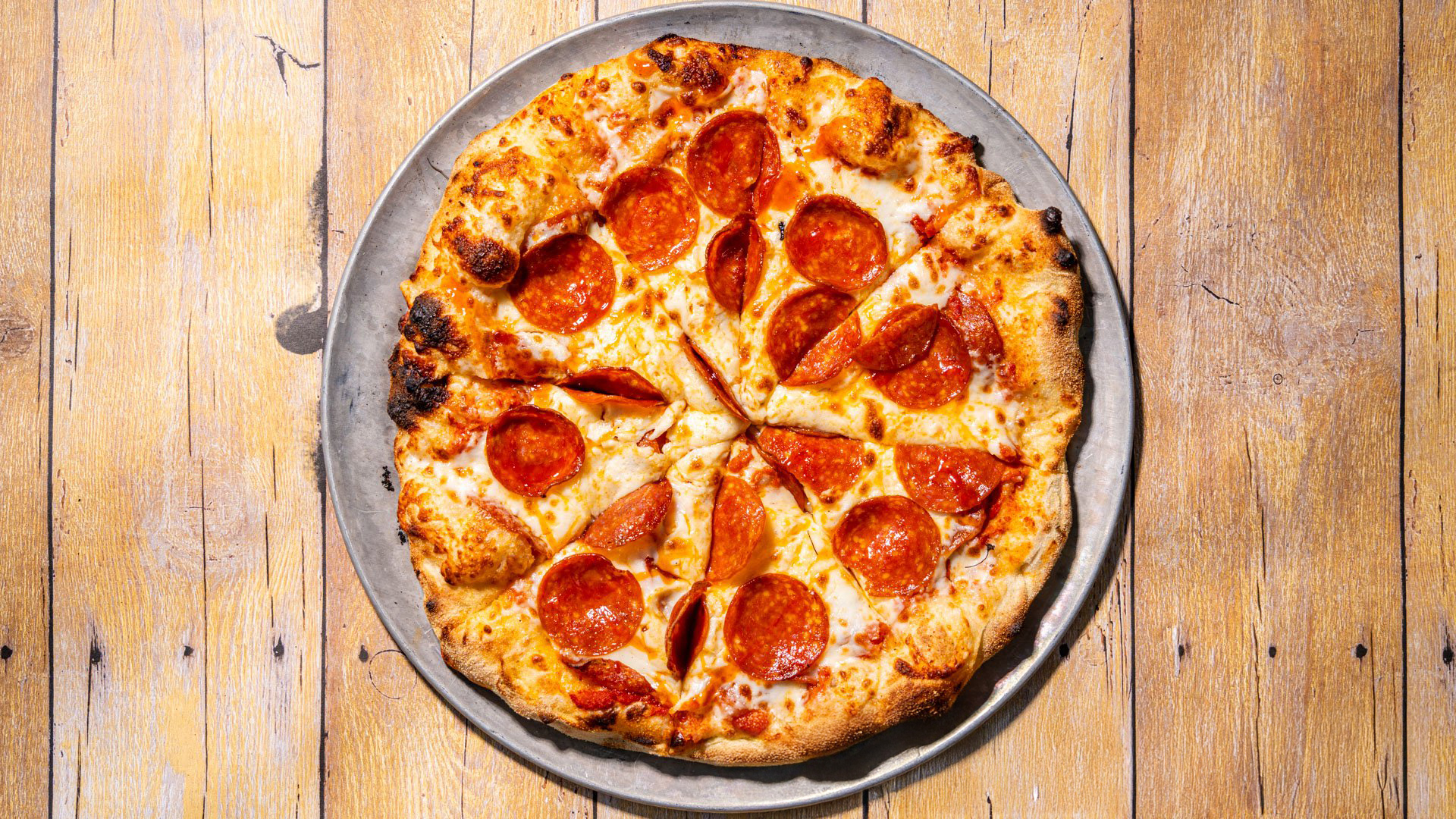 Double Pepperoni Hot Honey Pizza